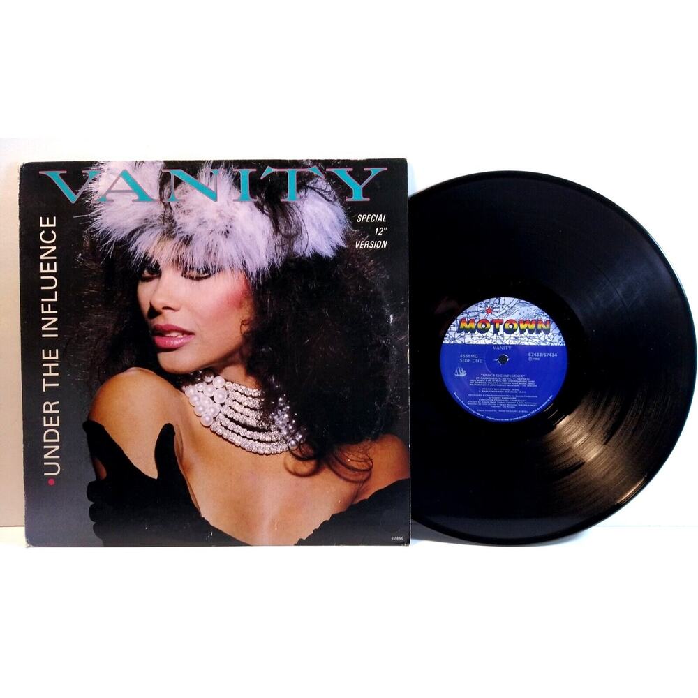 Vanity Under The Influence 12" Mixes Vinyl Record Motown Funk Soul Electronic
